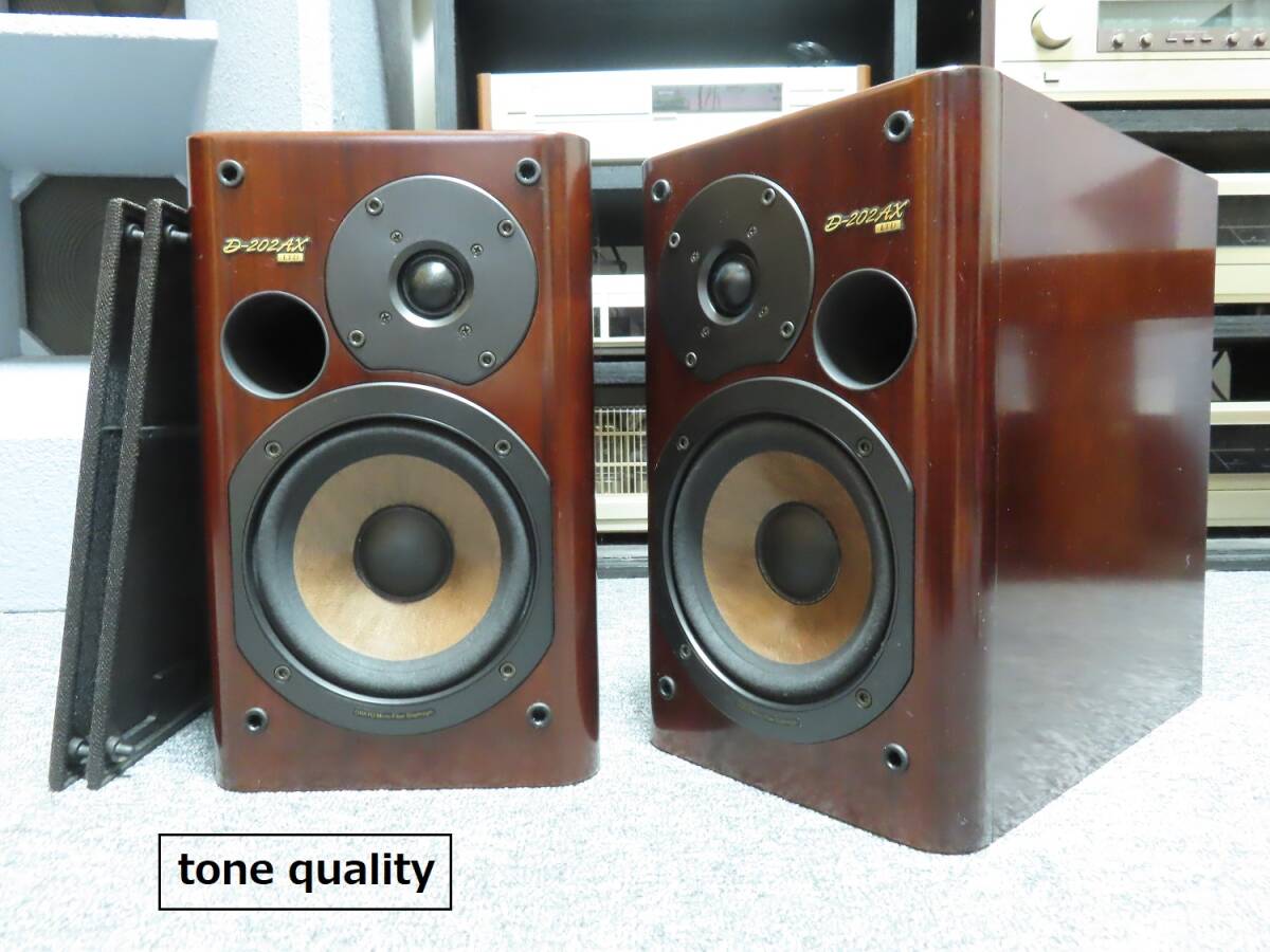 美品 ONKYO D-202AX LTD 整備済み フルオリジナルの希少ペア 実測特性データーあり【C-1516】tone quality拍卖