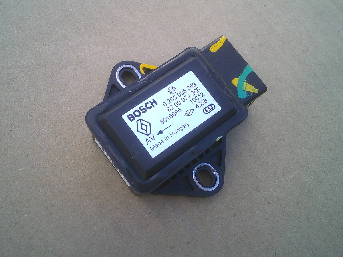 ★ ルノー ルーテシア RF4C ヨーレートセンサー 8200074266 ESP ヨーレイトセンサー ★ Renault LUTECIA 3 RS スポール拍卖