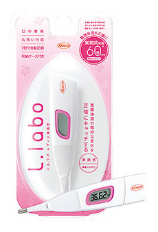 興和の婦人体温計 実測式検温60秒 L.labo(エル.ラボ) 新品拍卖