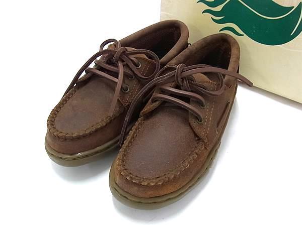 ■美品■ G.H.BASS ジーエイチバス レザー ローファー 表記サイズ 13M (約19cm) 靴 シューズ キッズ ブラウン系 DH6634拍卖
