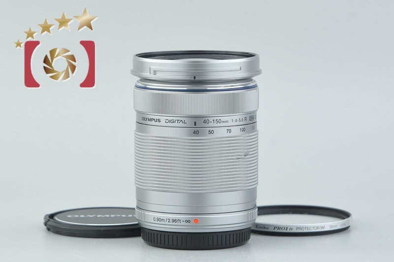 【中古】OLYMPUS オリンパス M.ZUIKO DIGITAL ED 40-150mm f/4-5.6 R シルバー拍卖