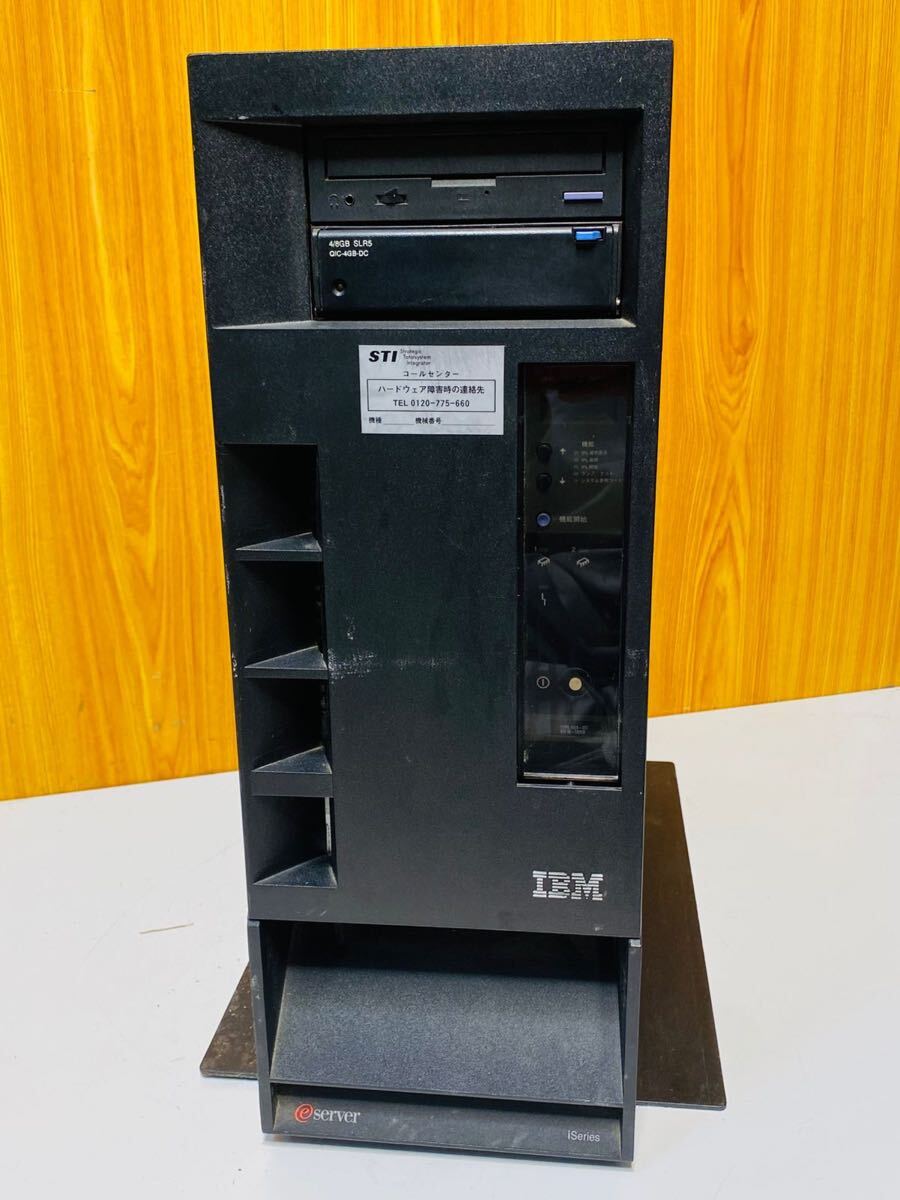 (2216)IBM iSeries AS/400e サーバー 通電確認のみ 現状渡し拍卖