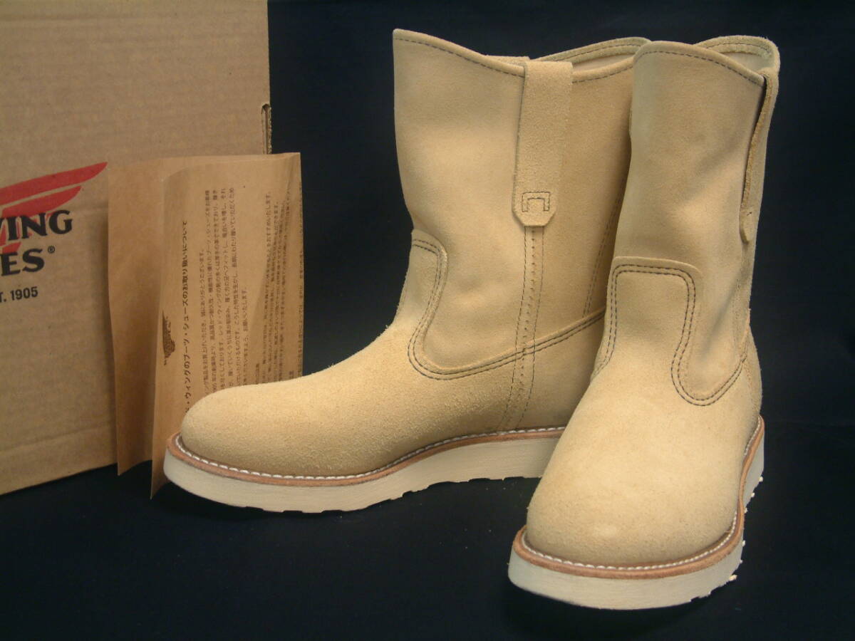 箱付! 6D 8168 PECOS Red Wing Shoes HAWTHORNE “ABILENE” ROUGHOUT Made in USA June 2016 / 検 スエード ペコス拍卖