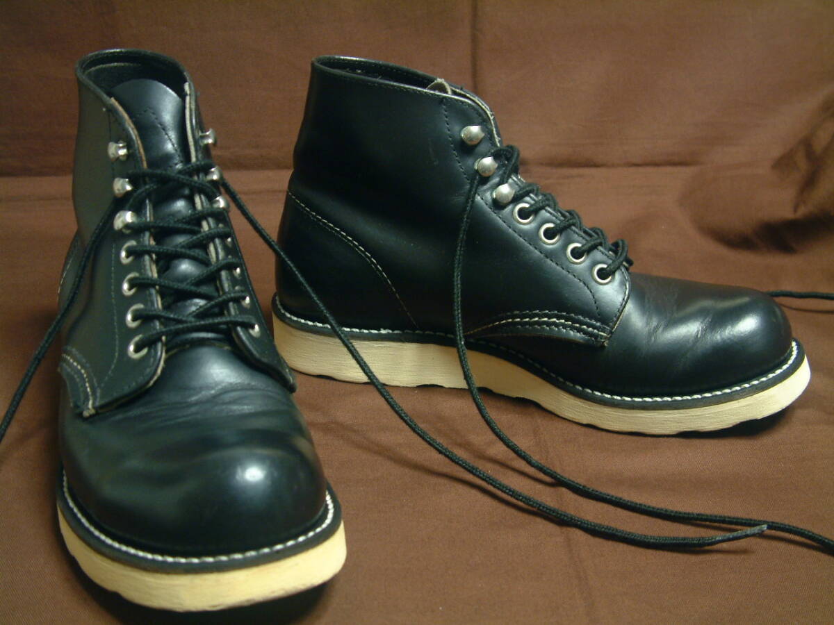 1998年生産 8165 5D 犬タグ 8165 Red Wing Shoes Irish Setter Boot Made in USA December 1998 プレーントゥ拍卖