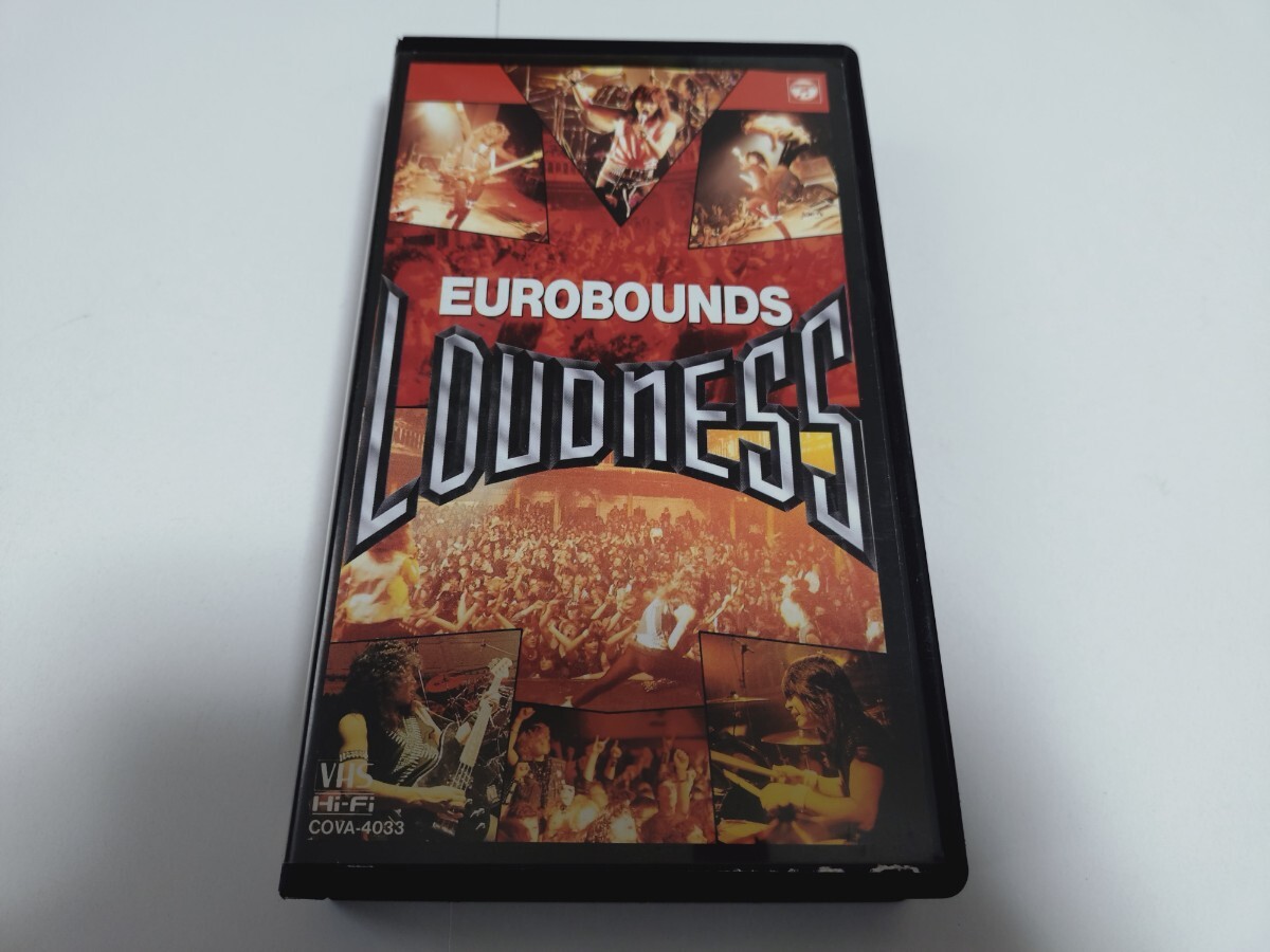 LOUDNESS / ラウドネス「EUROBOUNDS」 VHS ビデオ拍卖