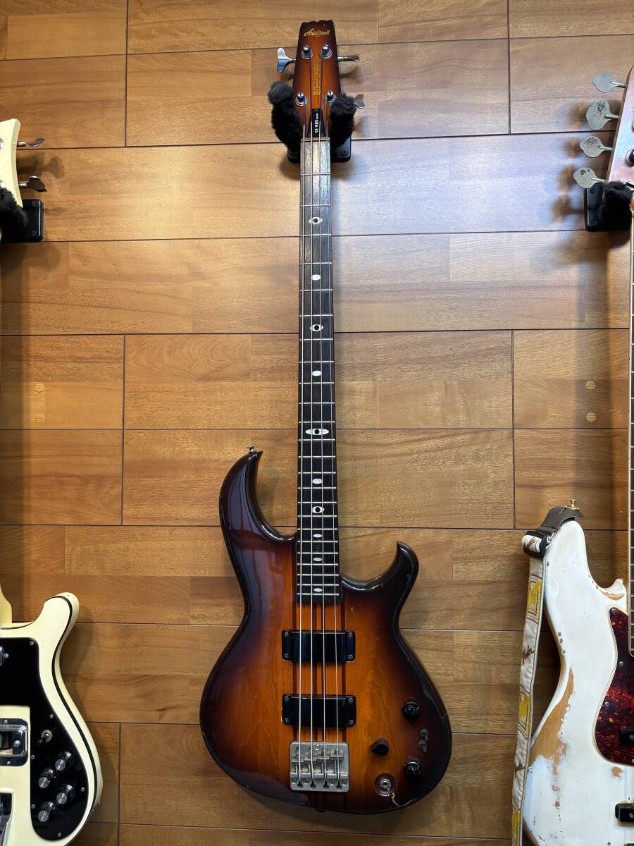 Aria ProⅡ SB-R80 Bass 貴重な専用ハードケース付 80年代ビンテージ アリア 作り良い パッシブ お探しの方に拍卖