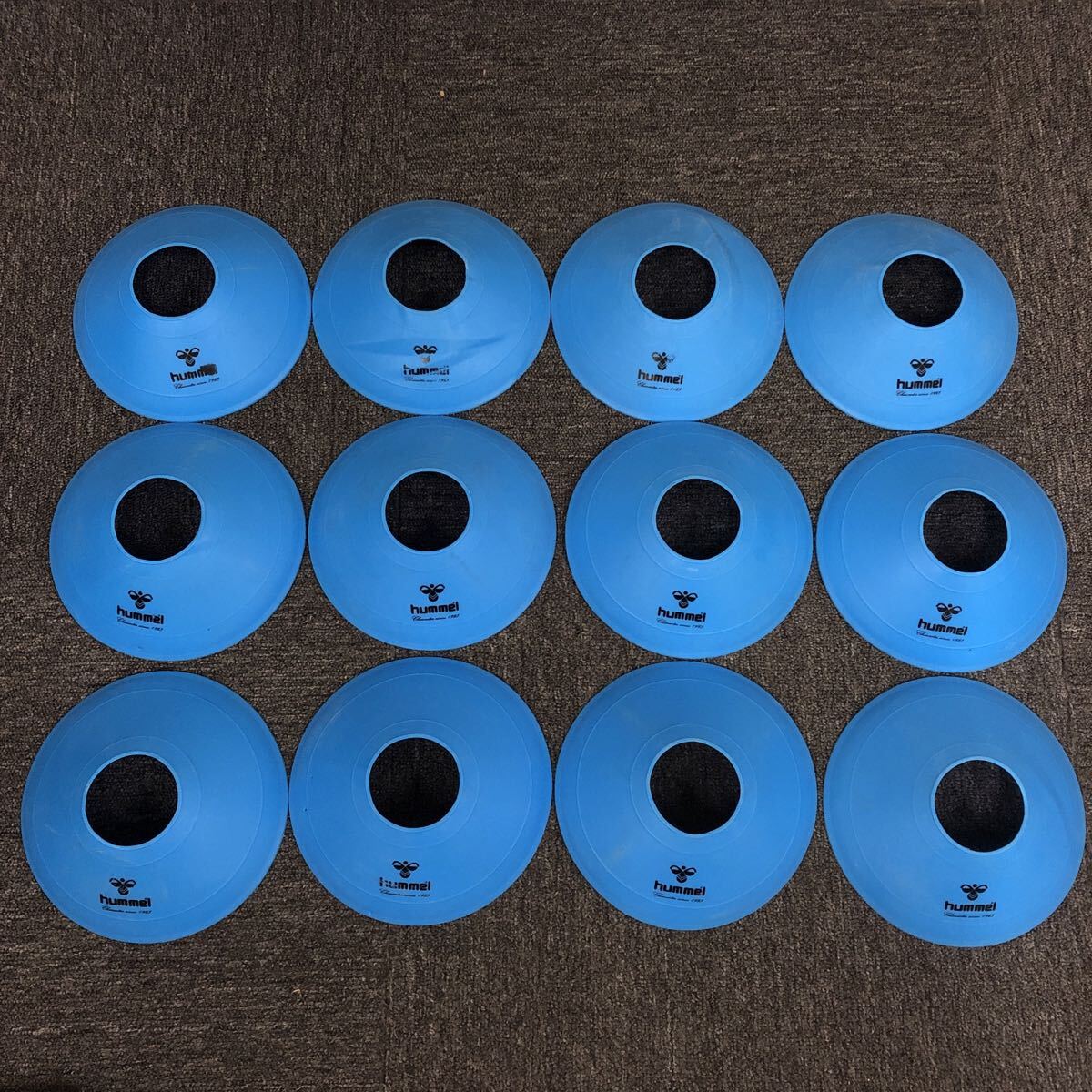 即決 hummel マーカーコーン 12個セット拍卖