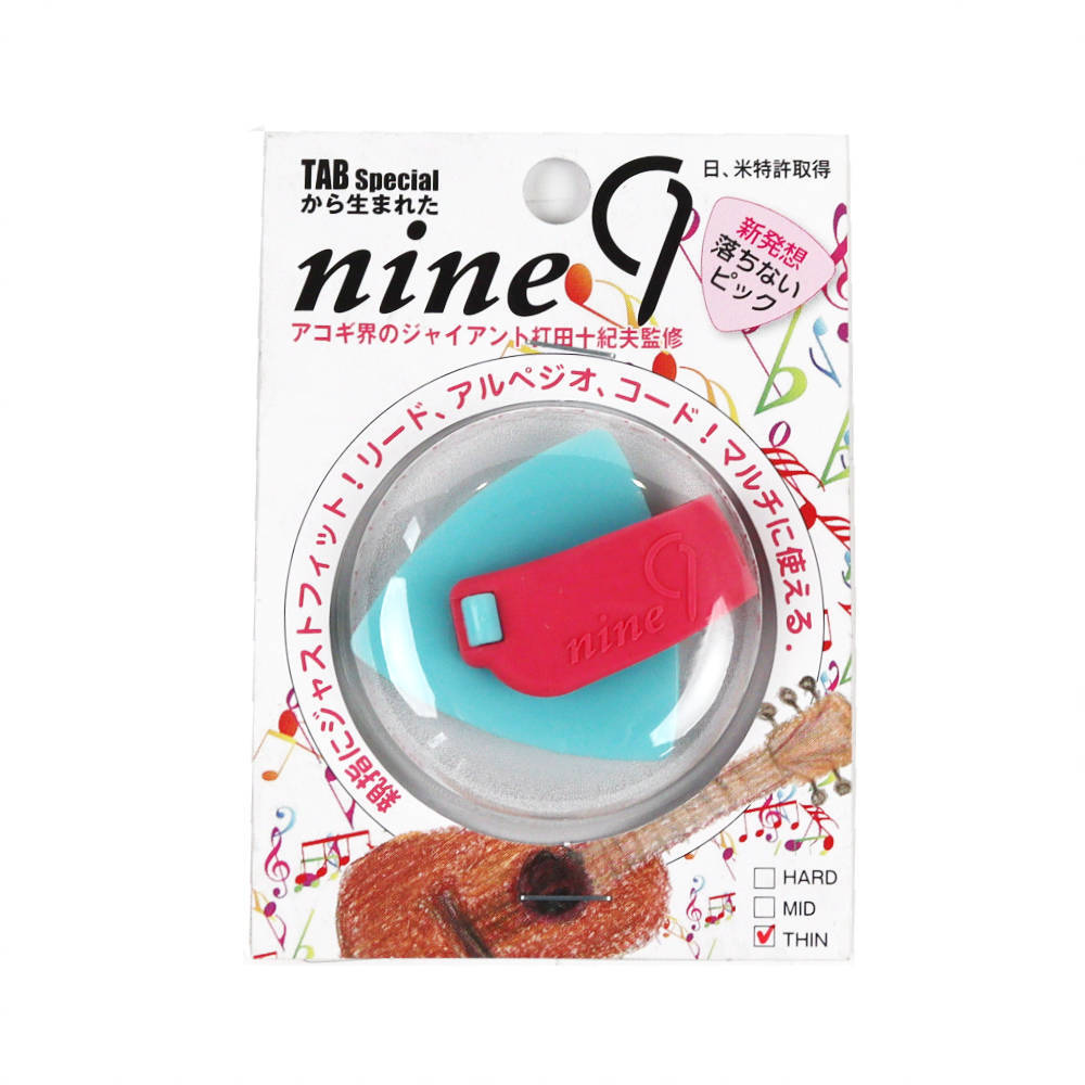 TAB nine9 ON119-LBxP THIN ライトブルーxピンク サムピック フィンガーピック拍卖