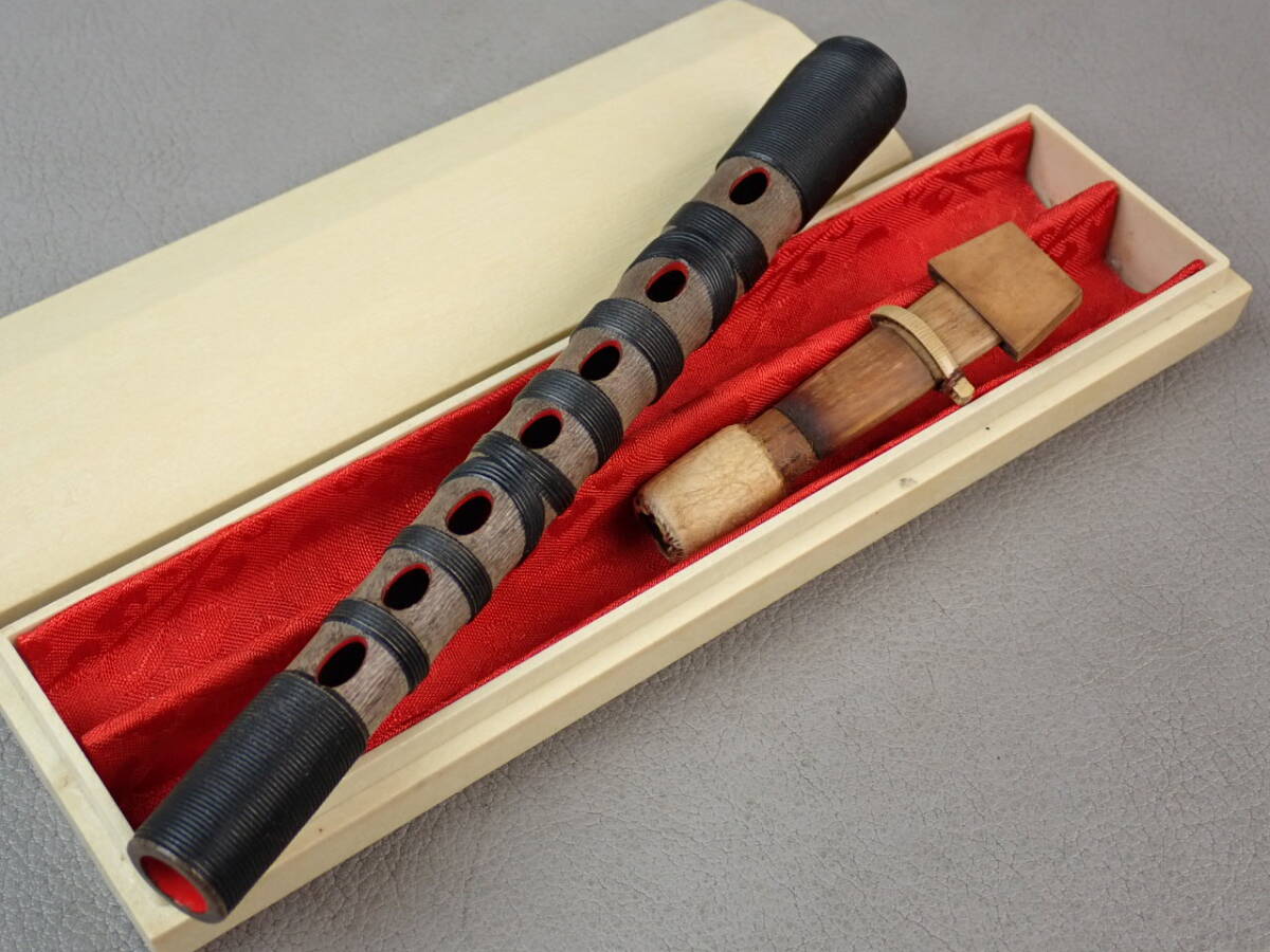 【骨董・和楽器】★樹脂管★★篳篥 gr054stl.1 雅楽 笛 管楽器拍卖