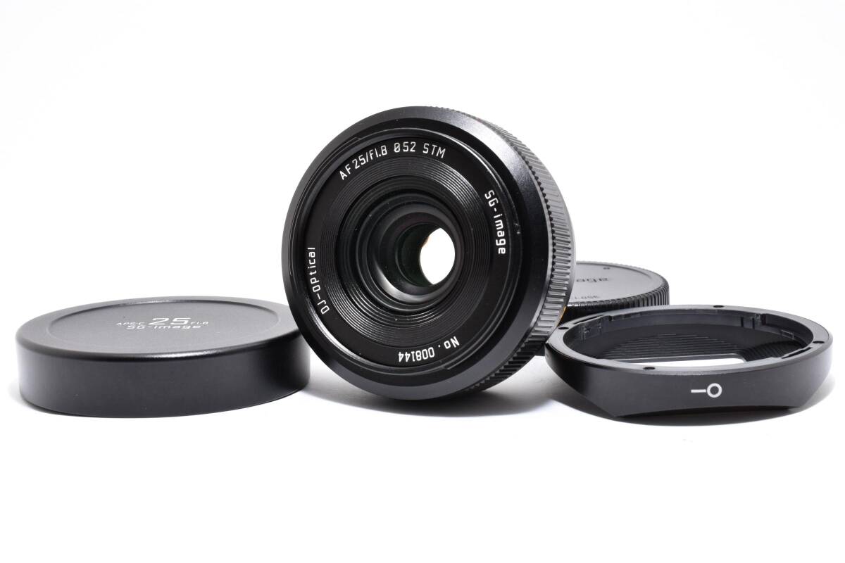 ★衝撃の極上美品★ SG-image AF 25mm F1.8 ★希少フジXマウント FUJI ★フード・前後キャップ 88-08-5#001 #7632拍卖