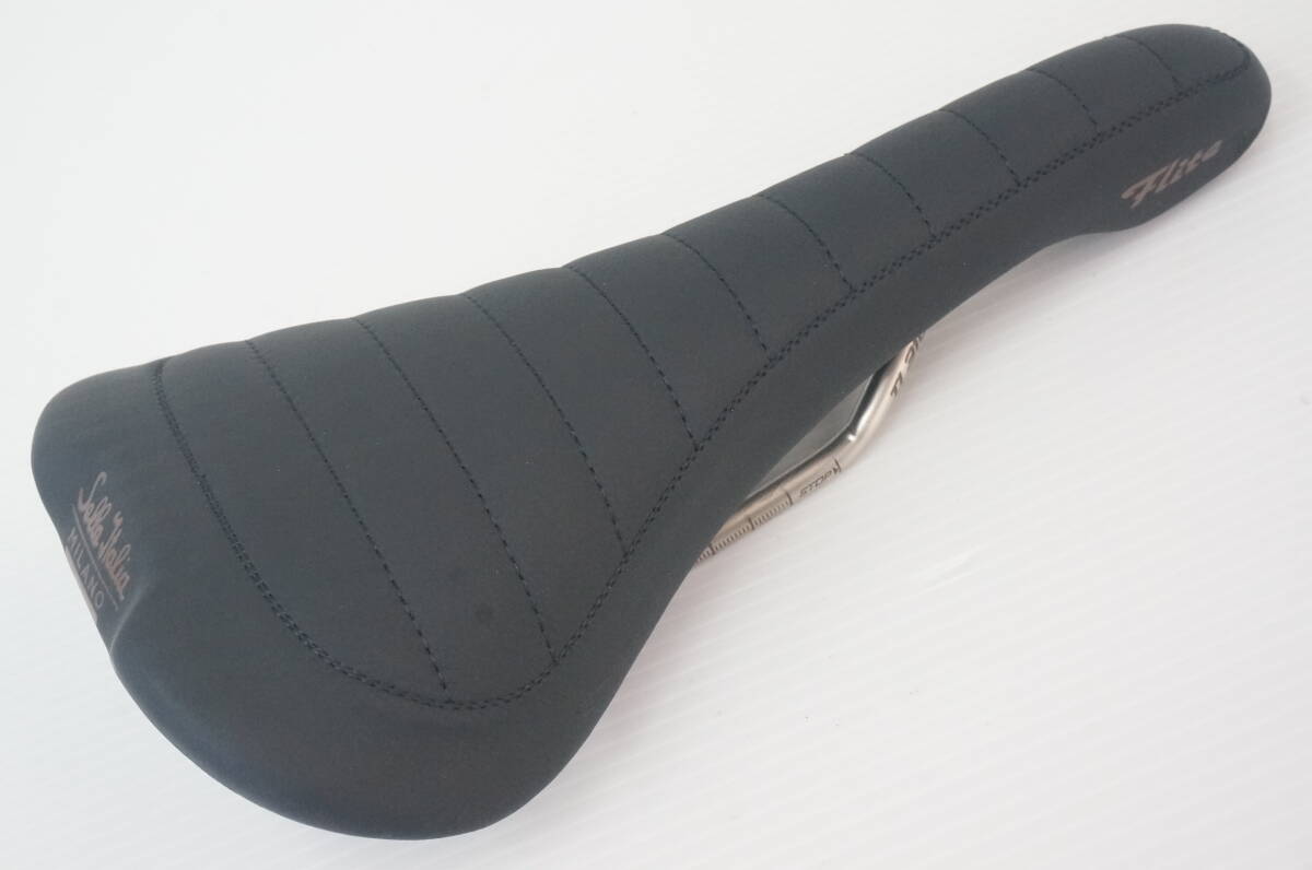 selle ITALIA MILANO FLITE BONNIE ミラノ フライト ボニー チタニウムレール フルレザー ブラック 黒 新品 お支払い翌日の発送予定です拍卖