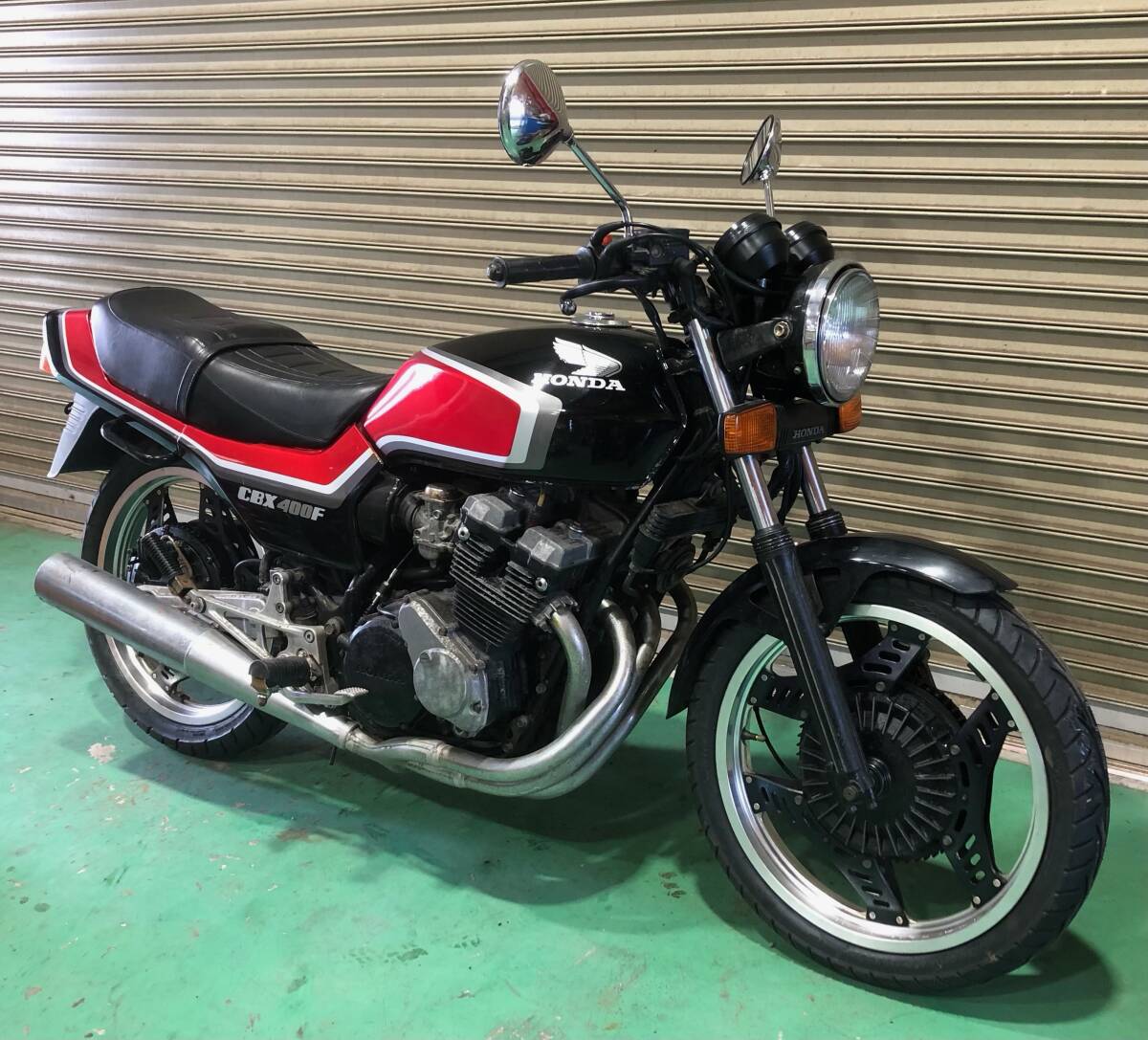 CBX400F 2型 ノーマル 元ワンオーナー車両 昭和60年登録 国内物 黒赤 実動 FF FⅡ拍卖