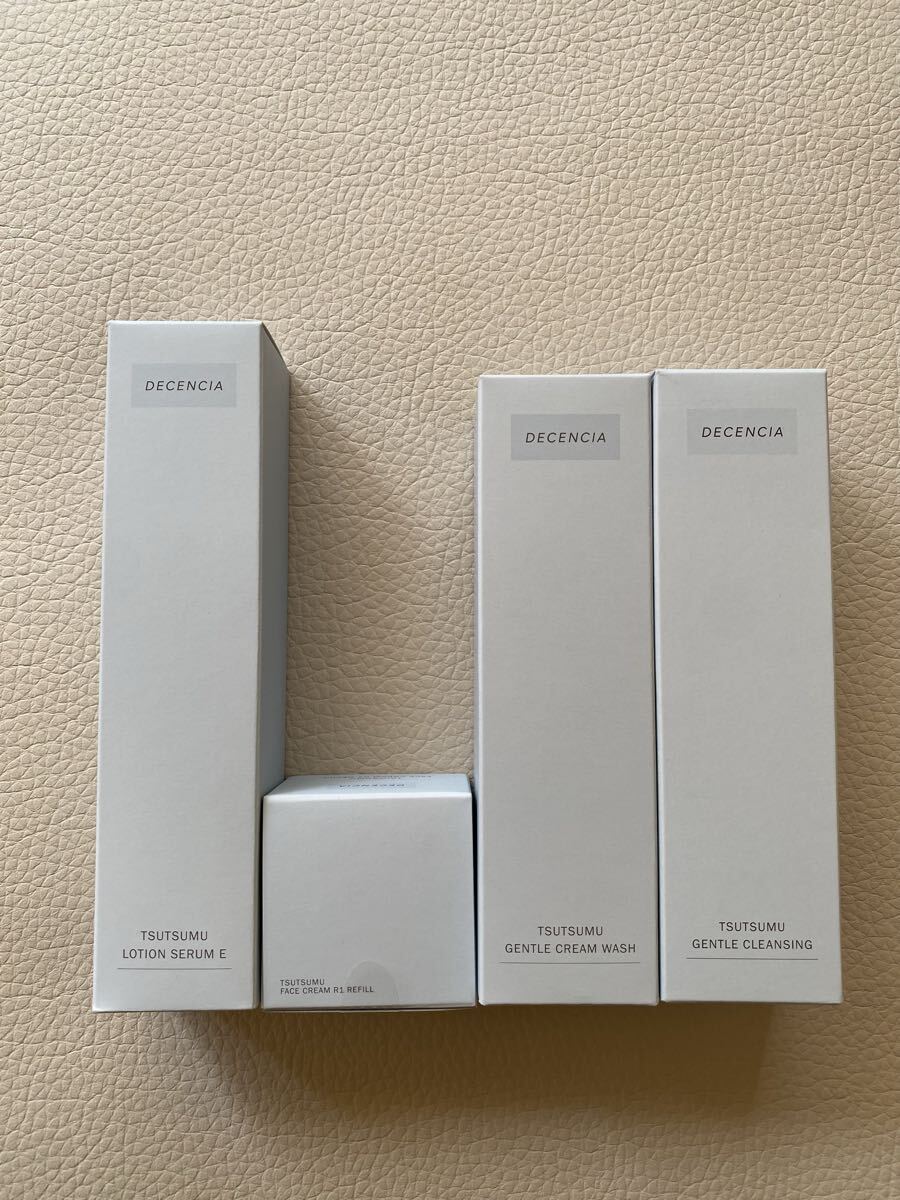 ディセンシア クリームウォッシュ100g&クレンジング100g&フェイスクリーム R1 リフィル&ローションセラムE拍卖