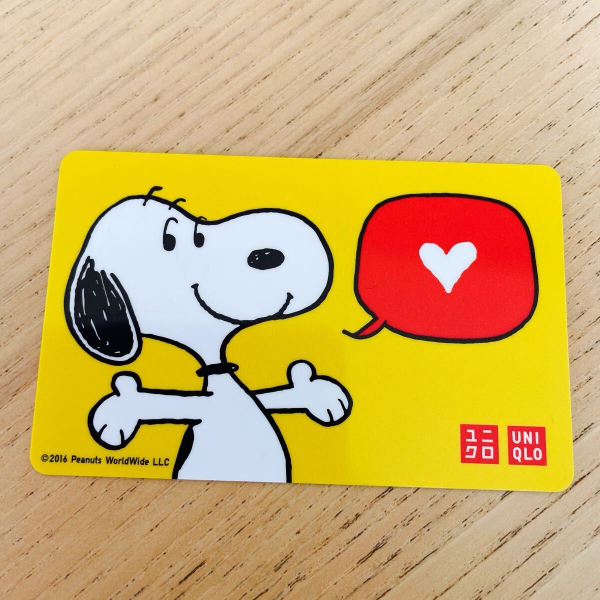 ①即決★SNOOPY★コレクション★完売品★UNIQLO★ユニクロギフトカード★pin未削り★残高0 スヌーピー★SNOOPY★GIFT CARD★PEANUTS★拍卖