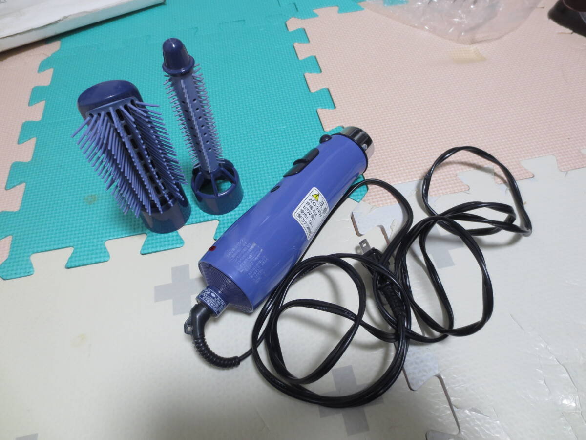 動作確認済み パナソニック ナショナル ZIGZAG AC100-120V/200-240V 海外旅行用ヘアドライヤー くるくるドライヤー アダプターおまけ付き拍卖