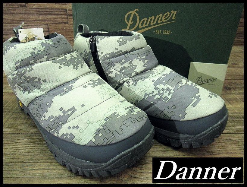 送無 新品 25AW 新色 Danner ダナー フレッドロー 防水 シンサレート 中綿 ウィンター スノー ブーツ ビブラムソール デジタルカモ 29.0 ①拍卖