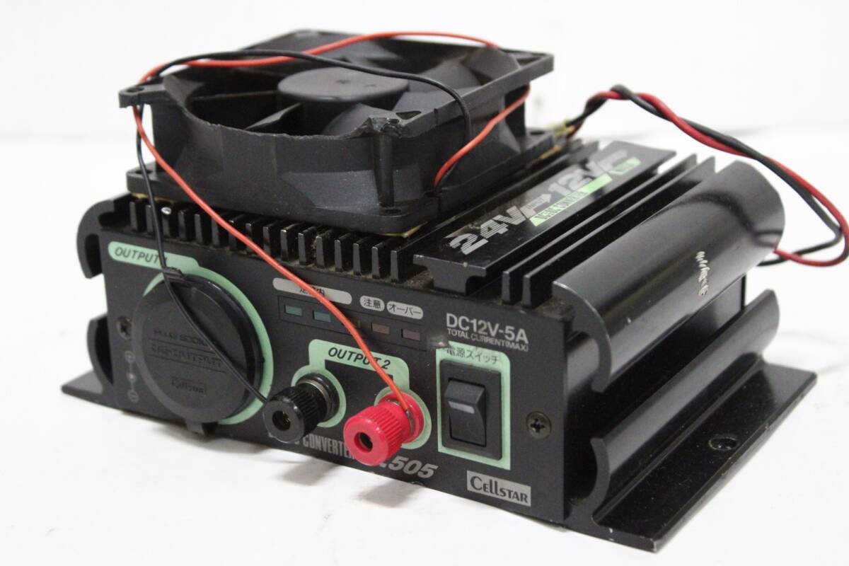 現状品 セルスター DC505 コンバーター 無線機 CELLSTAR カー用品 IT2AEY9BCNYK-D-A005-byebye拍卖