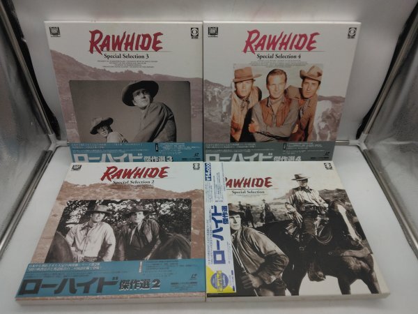【LD-BOX】RAWHIDE ローハイド Special Selection 4点セット レーザーディスク拍卖