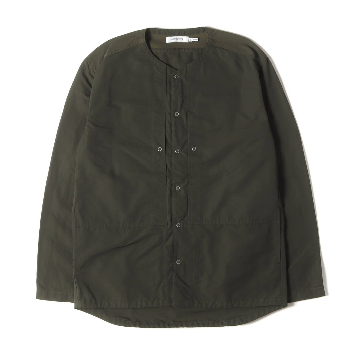 NONNATIVE ノンネイティブ ジャケット 1 | ノーカラー 60/40クロス シャツジャケット CLIMBER L/S SHIRT JACKET C/N 60/40 CLOTH CORDURA拍卖