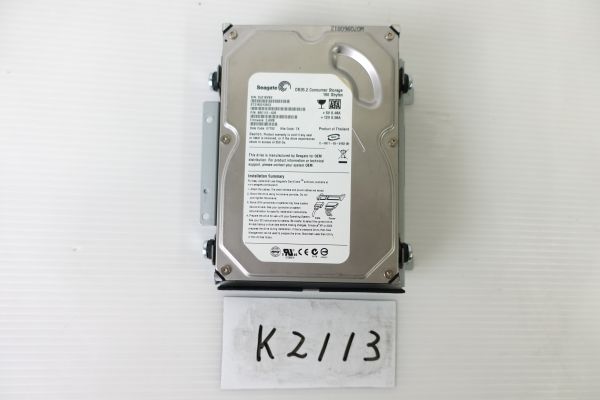 【k2113】Seagate DB35.2 ST3160212ACE 160GB ATA100 7200rpm ハードディスク ジャンク品拍卖