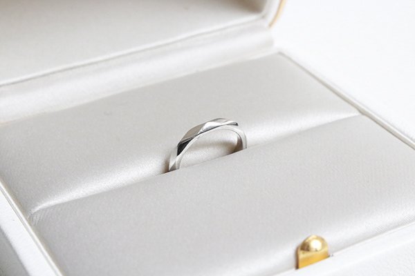 BOUCHERON ◆FACETTE ファセット リング シルバー 51サイズ (ケース付き) プラチナ 指輪 アクセサリー PT950 ブシュロン ◆KC-1拍卖