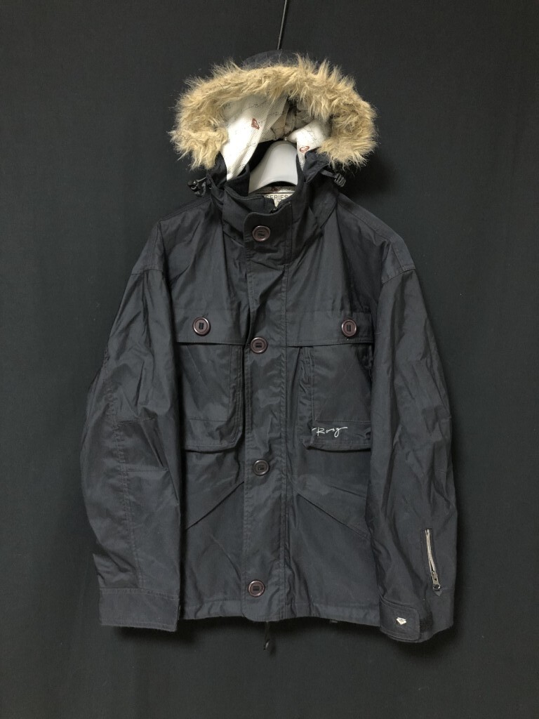 ◆ROXY スノーボードウェア ジャケット レディース サイズ9 パウダーガード ベンチレーション拍卖