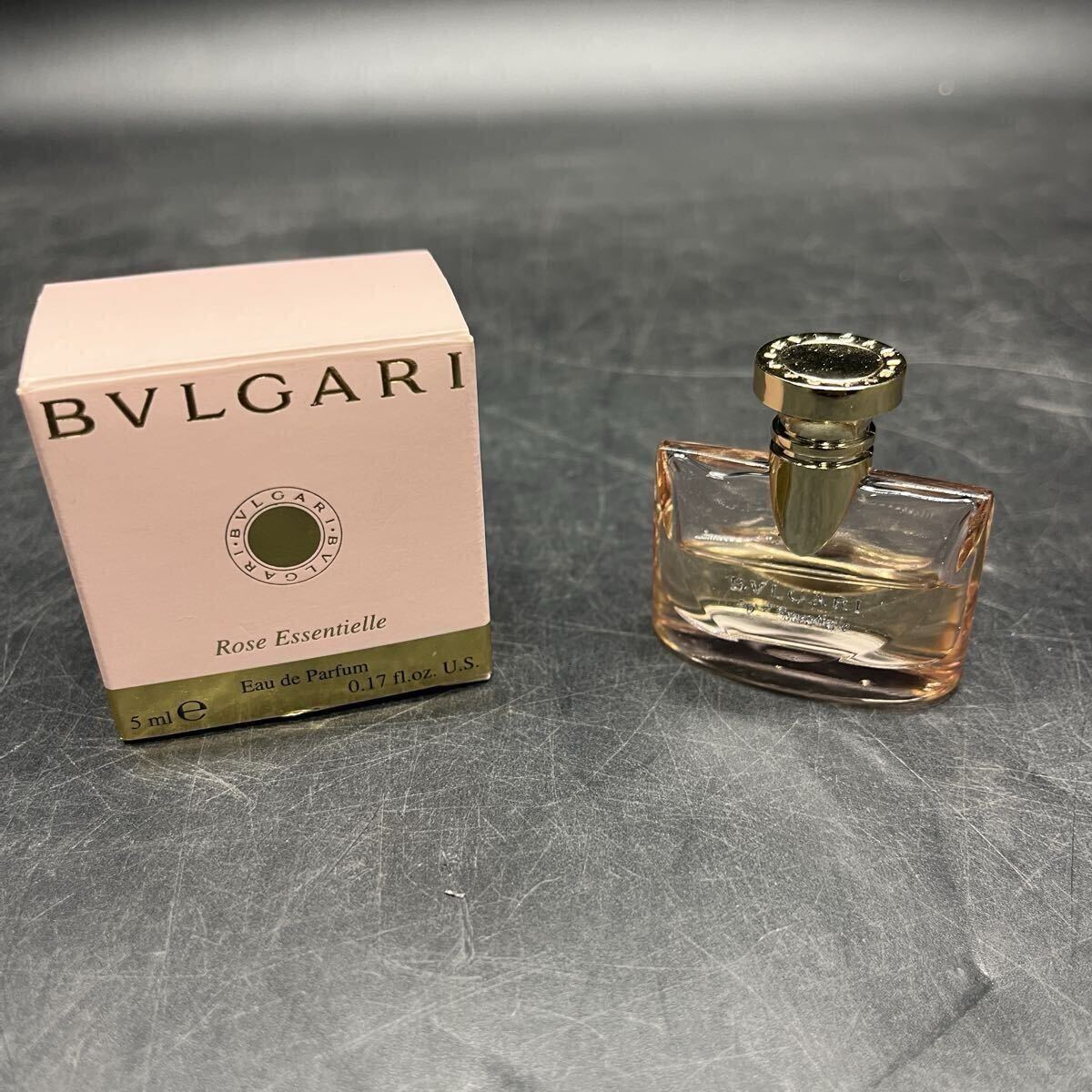 2002 BVLGARI ブルガリ 香水 Rose Essentielle ローズエッセンシャル 5ml 69% オードパルファム オーデパルファム拍卖