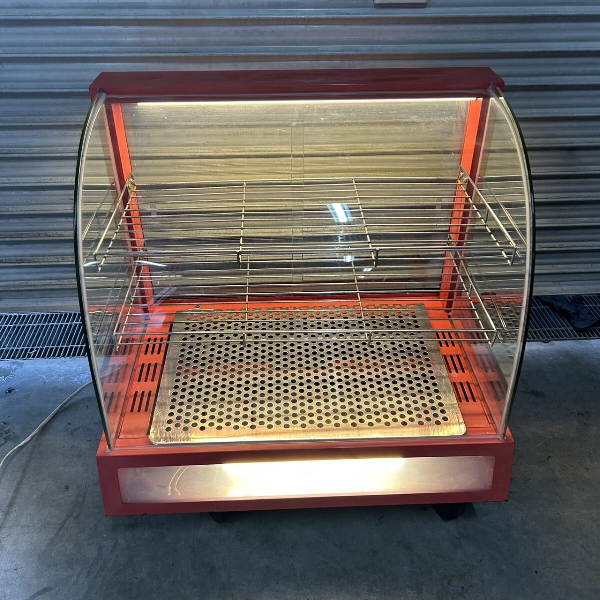 保温機 ケース ホットショーケース ホットウォーマー 棚2段 業務用 厨房機器 動作確認済み拍卖