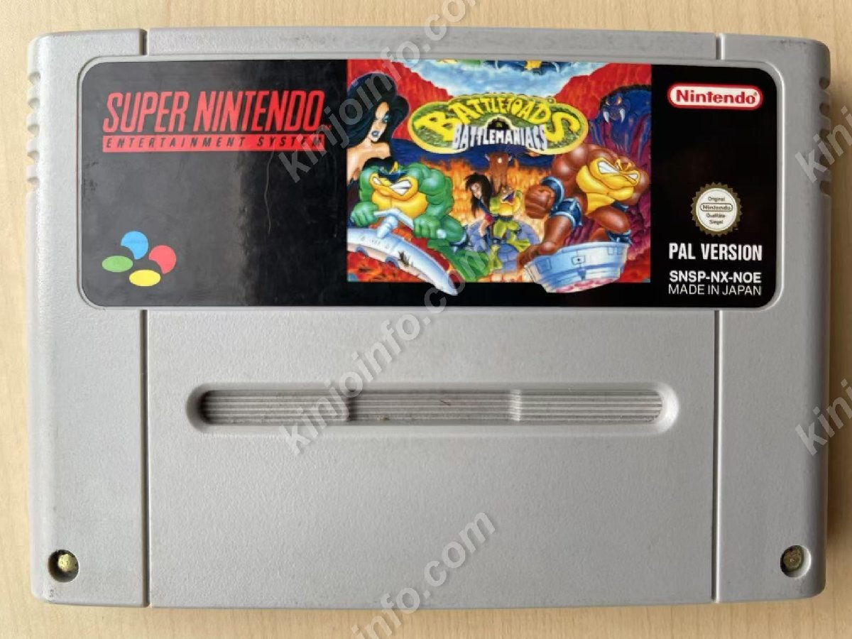 Battletoads in Battlemaniacs(バトルマニアックスのバトルトード)【中古美品・EU欧州版】拍卖