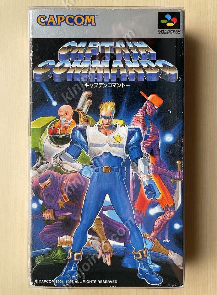 キャプテンコマンドー(Captain Commando)【中古美品・完品・SFC日本版】拍卖