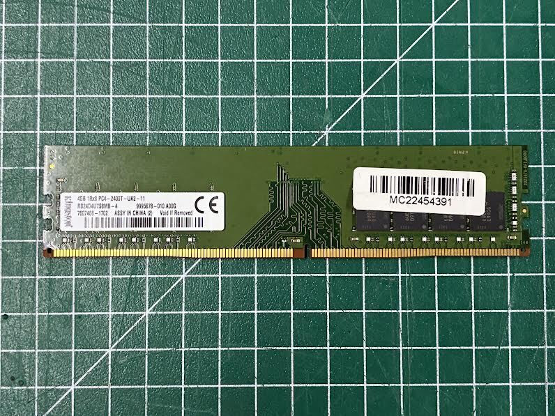 Kingston 4GB DDR4 SDRAM デスクトップ用 UDIMM拍卖