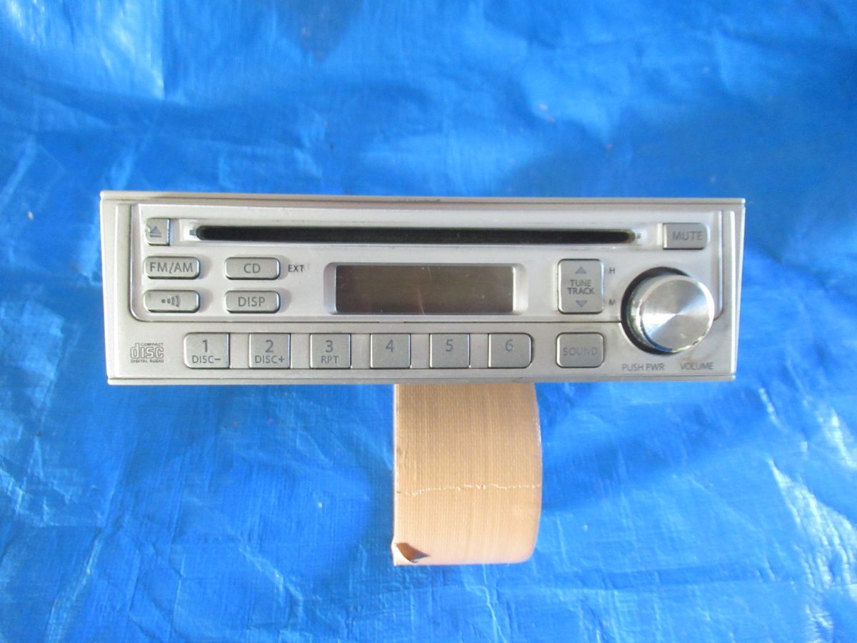 1-2-1 右 スズキ 純正オーディオ CDデッキ ラジオ 1DIN ☆ エブリィ DA64V DA62V キャリィ DA63T DG63T DA52T アルト HA25S拍卖