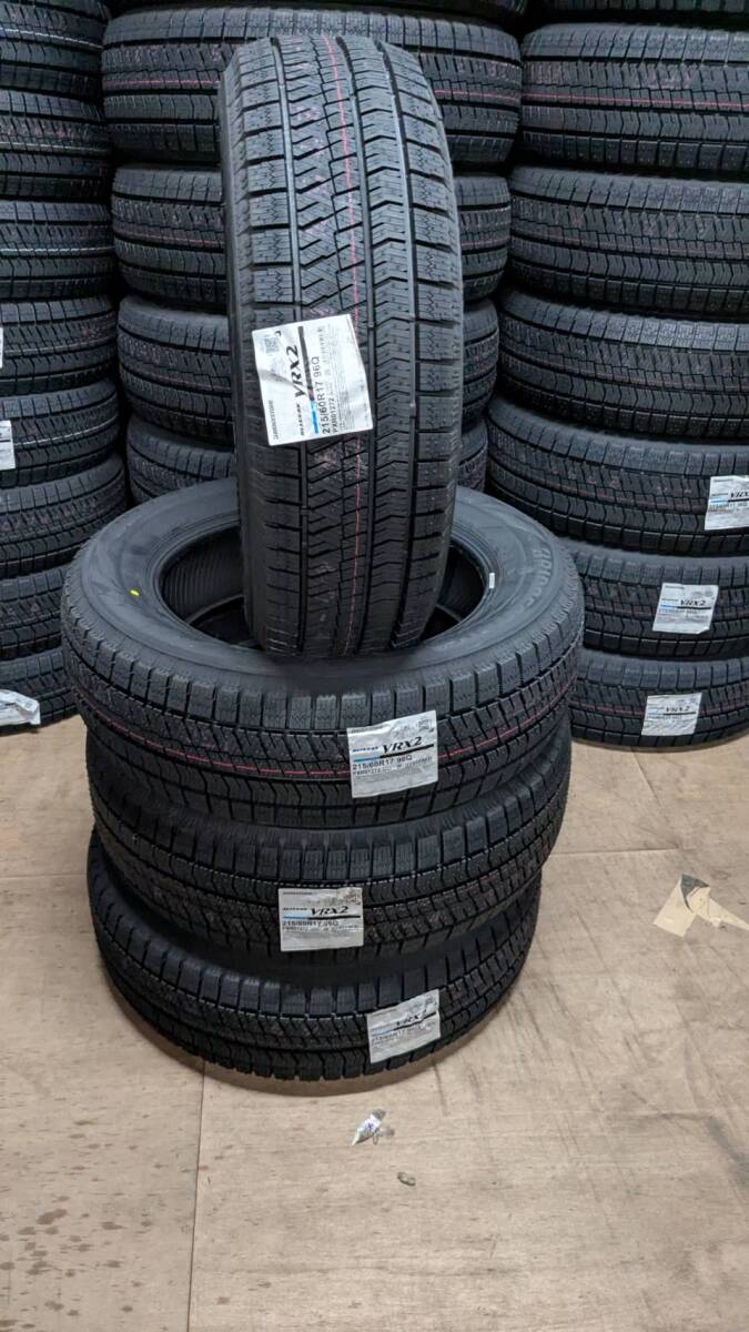 激安新品! 215/60R17 BRIDGESTONE BLIZZAK VRX2 4本 ☆★送料安★☆拍卖