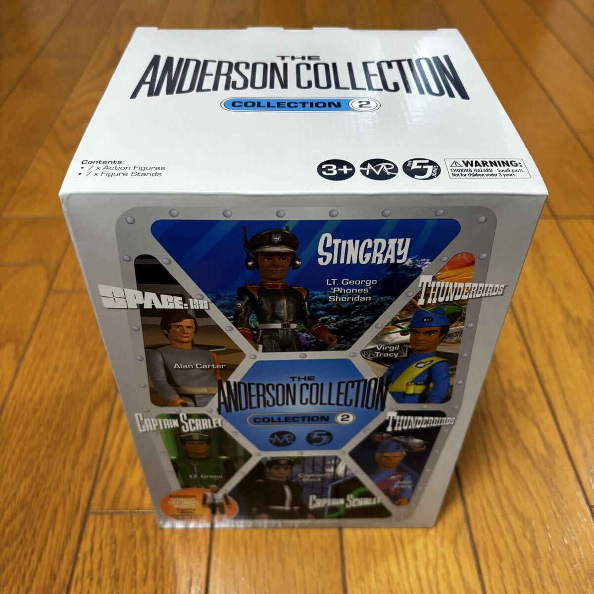 アンダーソン コレクション BOX WAVE2 スティングレイ、サンダーバード、キャプテンスカーレット、スペース1999拍卖