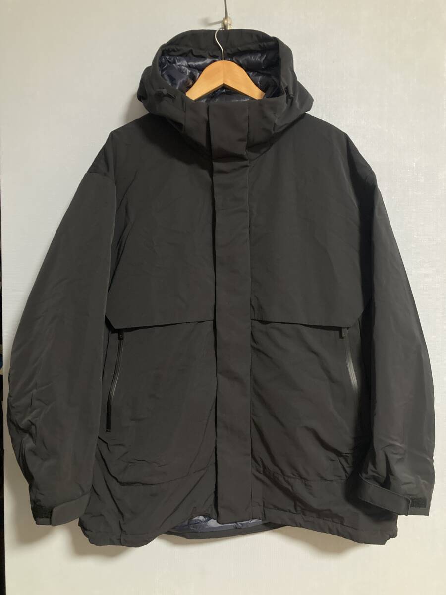 ★UNIQLO +J ユニクロ ジルサンダー ダウンジャケット XXL ブラック パーカ拍卖