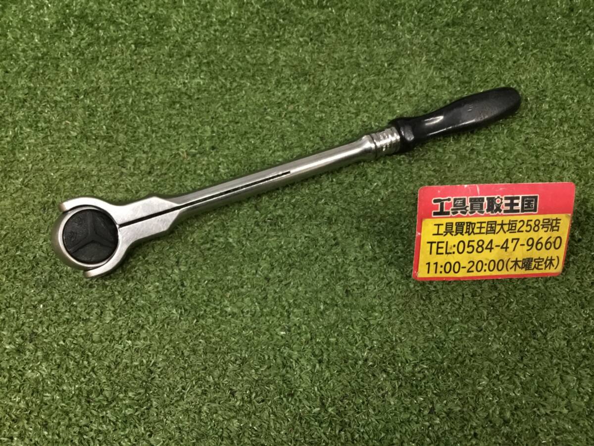 【中古品】Snap-on(スナップオン) 3/8"9.5sqスイベルラチェットハンドル F747A ITHVJN3LEMLN拍卖