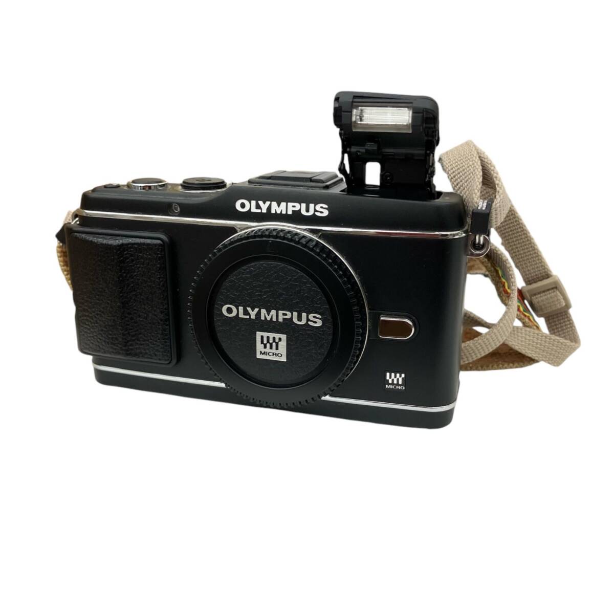 186000 現状品 OLYMPUS オリンパス ミラーレス一眼 OLYMPUS PEN E-P3 ブラック拍卖
