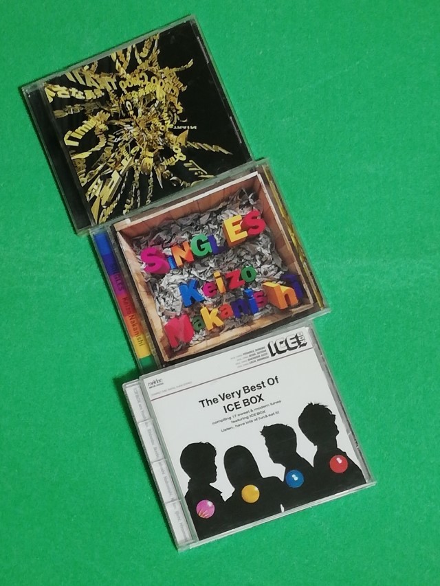 中西圭三 ベストアルバム 2セット Singles タイアップ曲集 ICE BOX 冷たいキス拍卖