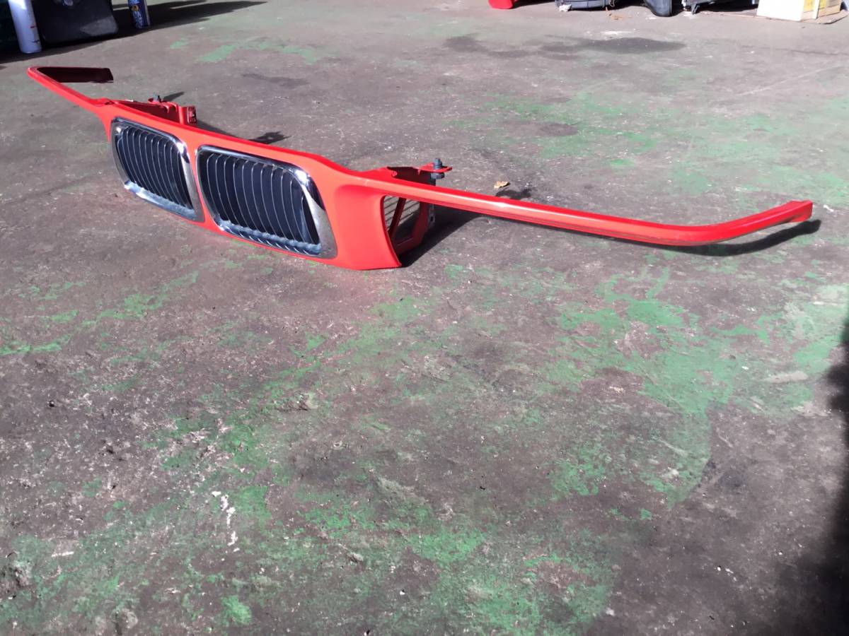 H.9年 BMW N 21017 フロント パネル グリル (赤) ヤフオク 即日発送可 WBACA02 167×43×23拍卖