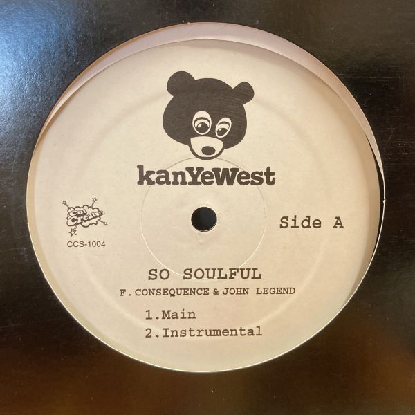 12inchレコード KANYE WEST / SO SOULFUL拍卖