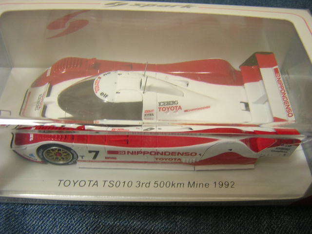 1/43 SPARK 1992年 インターチャレンジカップ500km in 美祢 トヨタTS010#7 E・アーバイン、J・ビルヌーヴ、T・クリステンセン 拍卖