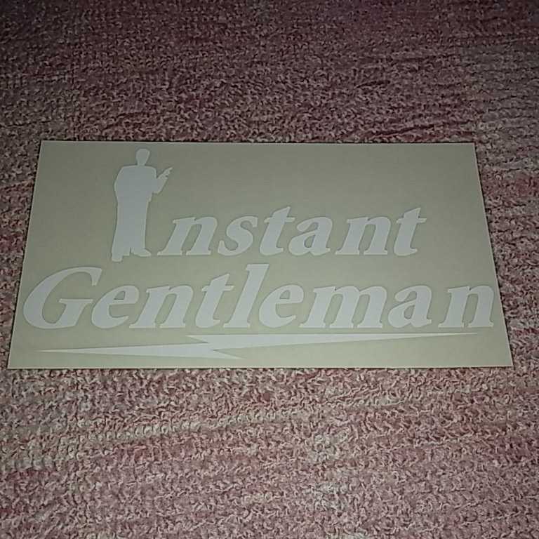 超貴重 非売品 スーパーメイド インスタントジェントルマン ステッカー 20×10 FRP製品の取説つき コレクションに入手困難 超美品拍卖