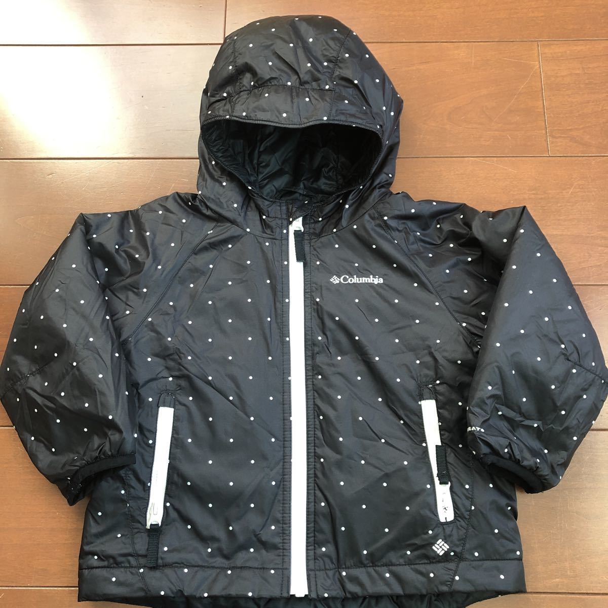 Columbia コロンビア ダウンジャケット サイズ3T OMNI-HEAT オムニヒート ブラック 女の子 キッズ KIDS拍卖