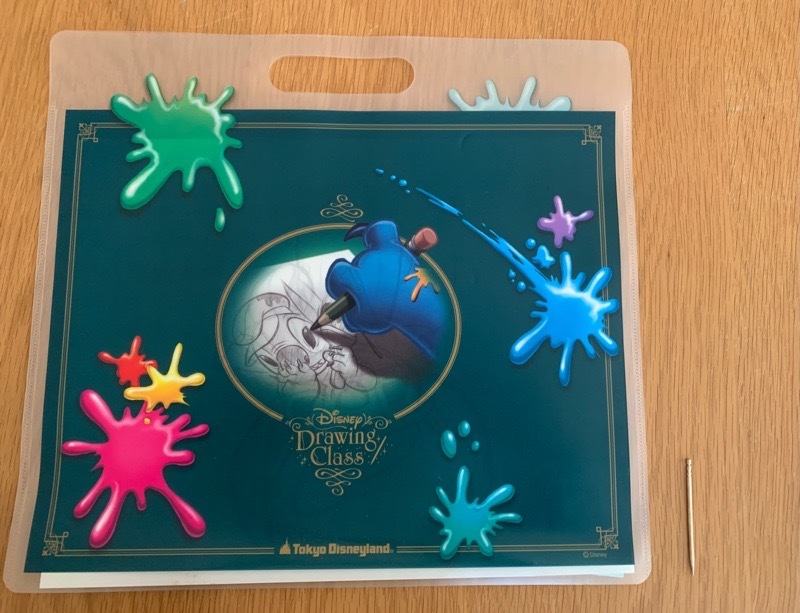 ★東京ディズニーランド ディズニードローイングクラス ファイル スティッチ TDL -G拍卖