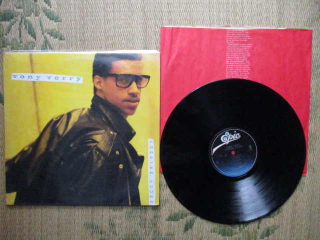 LP Tony Terry「FOREVER YOURS」輸入盤 BFE40890 ジャケットにラミネートと裏の右下にシワ 盤両面に軽いかすり傷拍卖