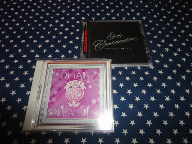 DJ TAIKI(GEEK)『CONTINUATION』+『SUPER R&B MIX』廃盤2枚拍卖