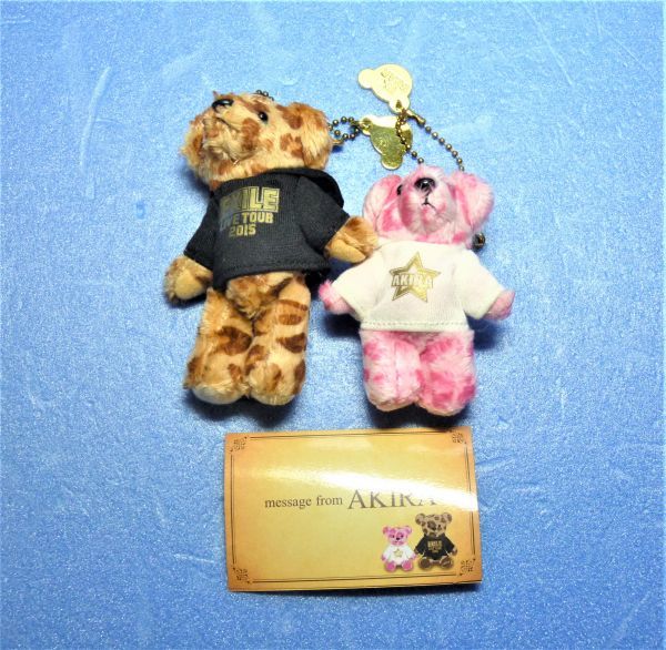 EXILE(エクザイル) AKIRAプロデュース EX BEARストラップ EXILE LIVE TOUR 2015 950119AA16-196拍卖