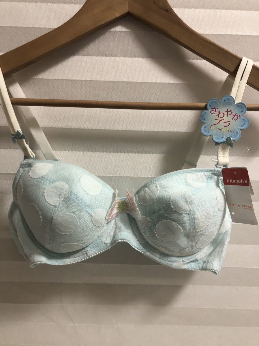 さわやかブラ 新品タグ付き トリンプ ブラジャー サイズ D70 アンダーバスト 70 バスト 88拍卖
