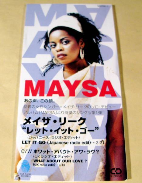 CDシングル(8㎝)▲メイザ・リーク (インコグニート)/レット・イット・ゴー▲良好品!拍卖