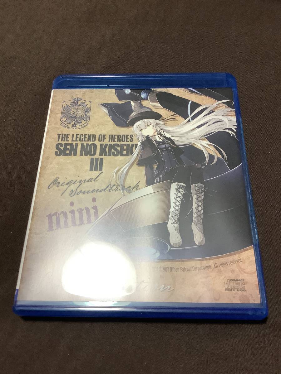 英雄伝説 閃の軌跡3 オリジナルサウンドトラックCD mini Limited Edition サントラ拍卖